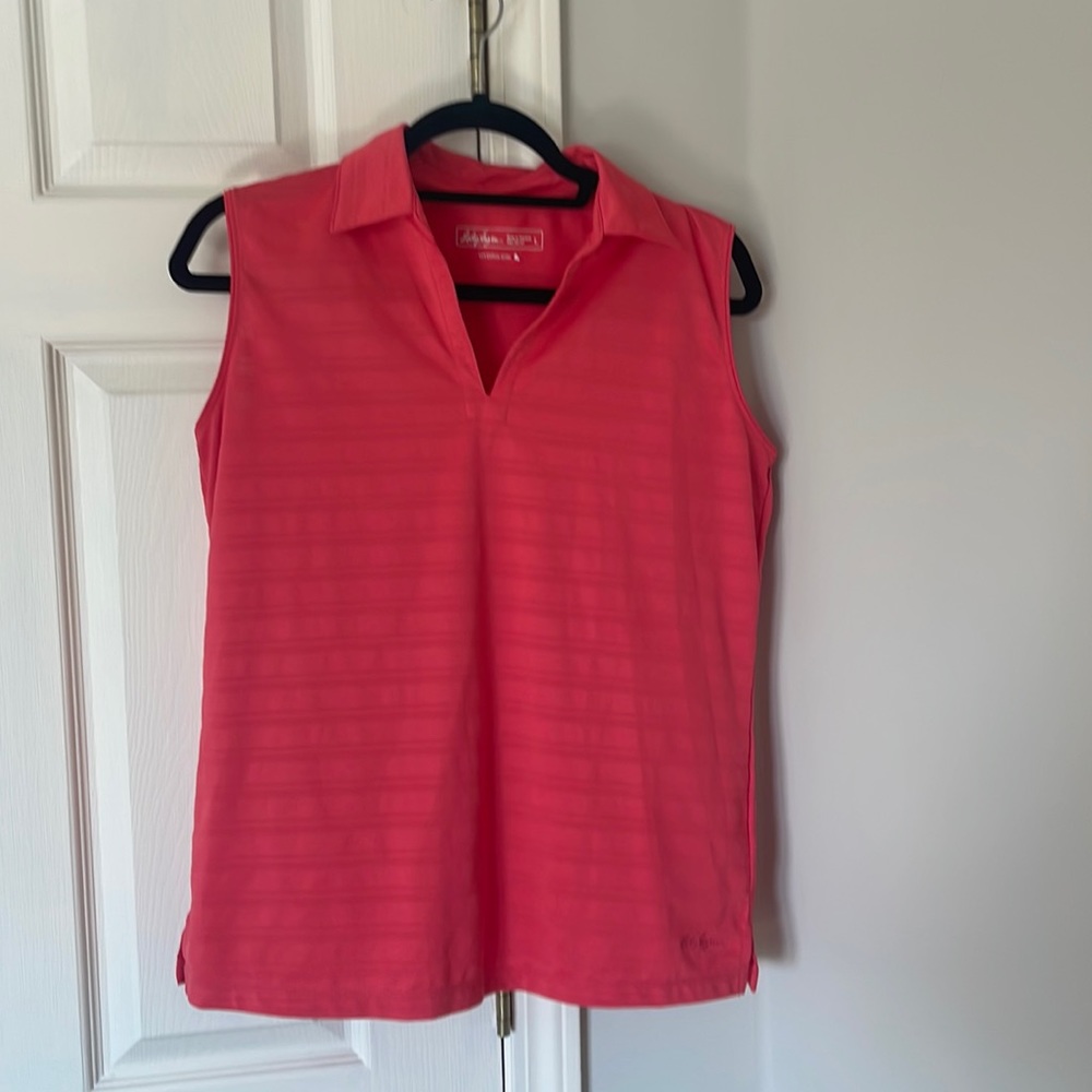 Lady Hagan sleeveless golf shirt